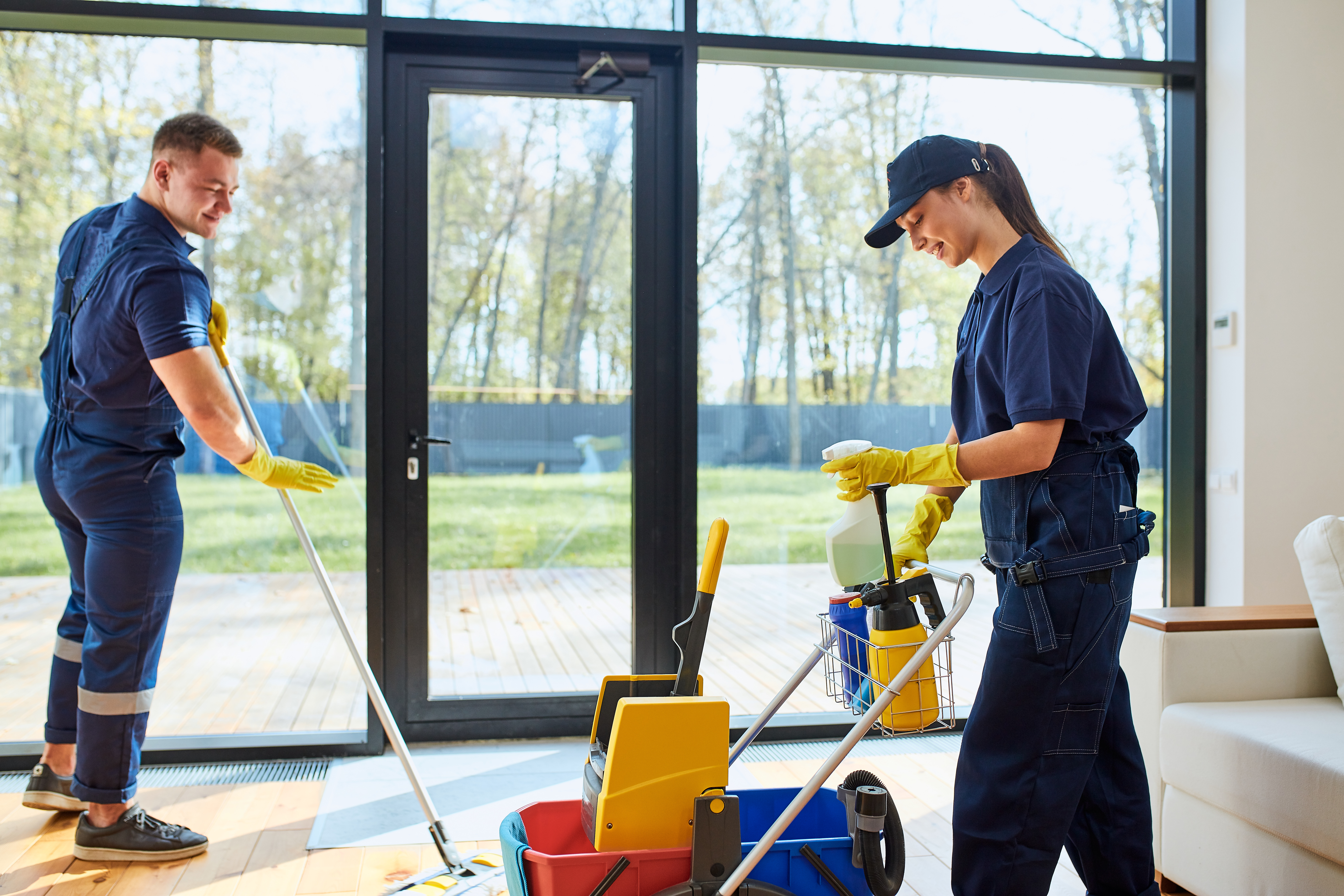 service house cleaning — Index page